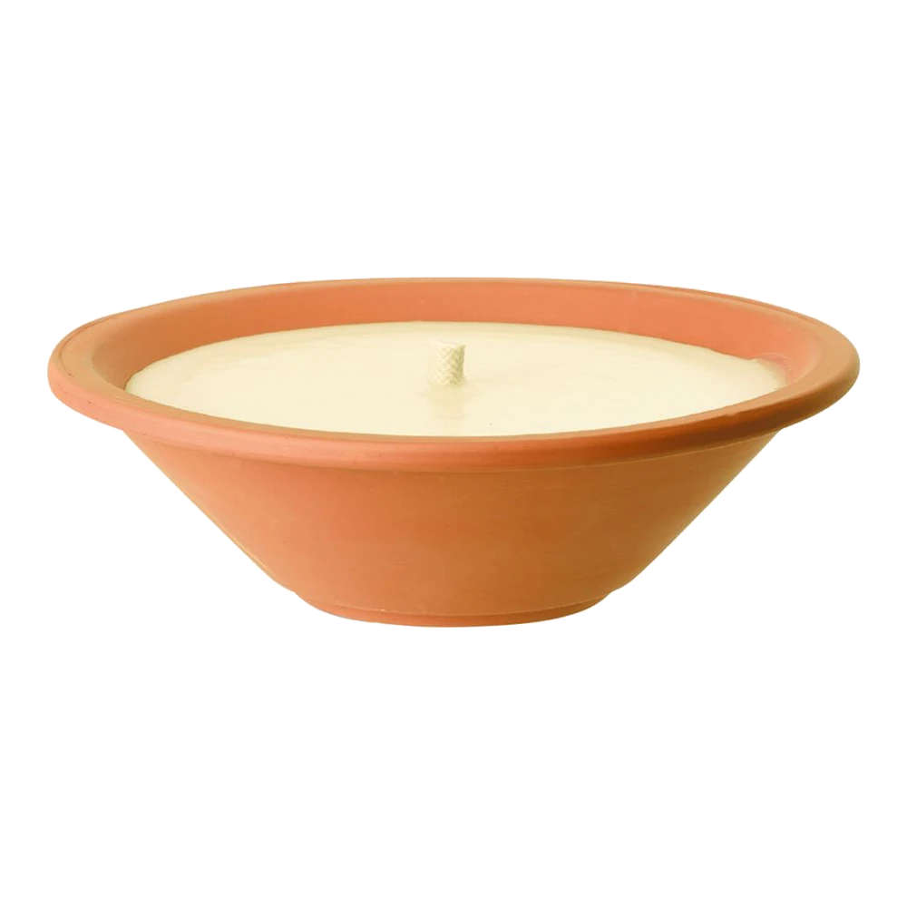 4x Ronde Vuurpot Large - Set Van 4 - Oranje Terracotta - SPAAS -Buitentuinwinkel