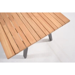 Ambassador Teak Loungetafel - 120 X 70 X 55 Cm - Natural Teak -Buitentuinwinkel ambassador teak loungetafel 120x70x55 cm natural teak 3