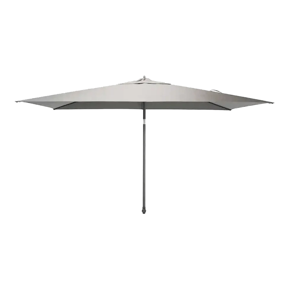 Azzurro Stokparasol 250 x 250 cm - Mid Grey Azzurro Stokparasol 250 X 250 Cm - Mid Grey -Buitentuinwinkel