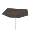 Azzurro Stokparasol 300 Cm U00d8 - Charcoal / Woodlook