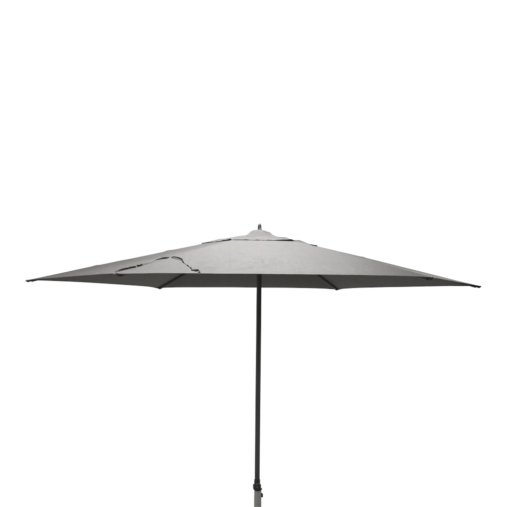 Azzurro Stokparasol 350 cm u00d8 - Mid Grey Azzurro Stokparasol 350 Cm U00d8 - Mid Grey -Buitentuinwinkel azzurro stokparasol 350 cm mid grey 1