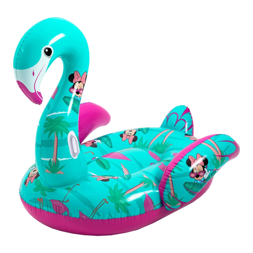 Bestway Ride on Flamingo Opblaasfiguur - 173x170cm Bestway Ride On Flamingo Opblaasfiguur - 173x170cm -Buitentuinwinkel