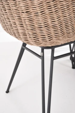 Bohemian Dining Stoel - Naturel - Incl. Kussens -Buitentuinwinkel bohemian dining stoel naturel incl kussens 5 3