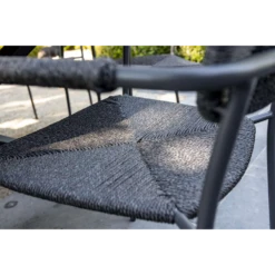 Bora Dining Stoel - Antraciet -Buitentuinwinkel bora dining stoel antraciet 5 1