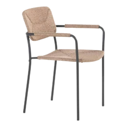 Bora Dining Stoel - Naturel -Buitentuinwinkel bora dining stoel naturel 3 1
