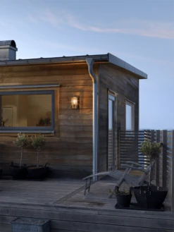 Konstsmide Brindisi Wandlamp 230V 13x26cm E27 Transparant Glas, Max 1x 20W -Buitentuinwinkel brindisi wandlamp 230v 13x26cm e27 transparant glas max 1x 20w netstroom 3