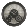 Buitenklok Exeter - 3in1 - 38cm - Zwart