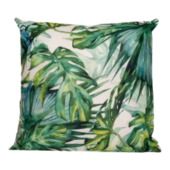 Buitenkussen Monstera 60x60cm - Tuinkussen