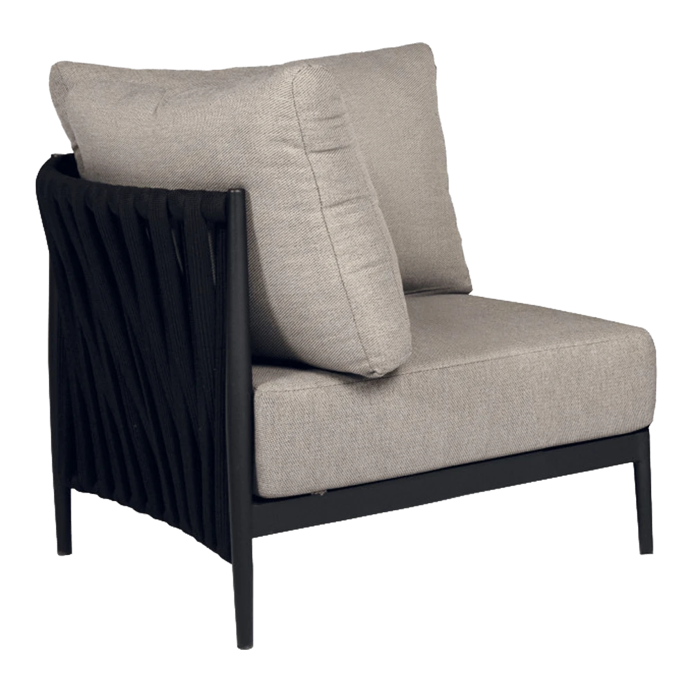 Cadozo Lounge Hoekelement - Black Cadozo Lounge Hoekelement - Black -Buitentuinwinkel cadozo lounge hoekelement black 1 1