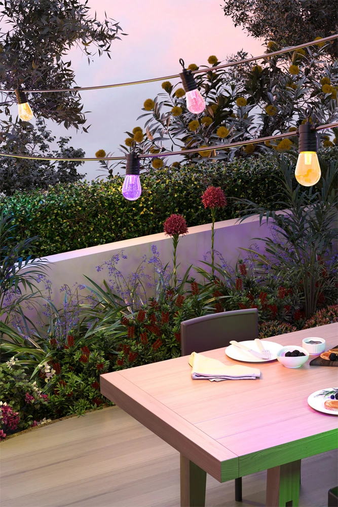 Calex Smart Outdoor Feestverlichting/Partystring - 10M 24V Calex Smart Outdoor Feestverlichting/Partystring - 10M 24V -Buitentuinwinkel