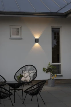 Konstsmide Chieri PowerLED 230V Wandlamp Flush Double Two 11x11cm, 2x 2W 2 Konstsmide Chieri PowerLED 230V Wandlamp Flush Double Two 11x11cm, 2x 2W -Buitentuinwinkel chieri powerled 230v wandlamp flush double two 11x11cm 2x 2w netstroom 3
