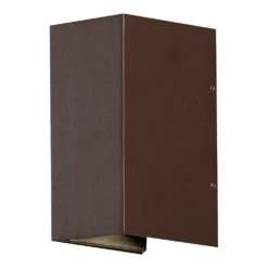 Konstsmide Cremona PowerLED 230V Wandlamp, Roest 2x3W 3 Konstsmide Cremona PowerLED 230V Wandlamp, Roest 2x3W -Buitentuinwinkel cremona powerled 230v wandlamp roest 2x3w netstroom 4