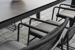 Elba Dining Stoel - Antraciet - Incl. Kussen 3 Elba Dining Stoel - Antraciet - Incl. Kussen -Buitentuinwinkel elba dining stoel antraciet incl kussen 4 3