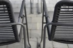 Elba Dining Stoel - Antraciet - Incl. Kussen 4 Elba Dining Stoel - Antraciet - Incl. Kussen -Buitentuinwinkel elba dining stoel antraciet incl kussen 5 3