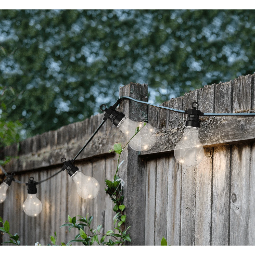 Feestverlichting 20 Micro LED Steady buiten - 950cm - Warm wit Lumineo Feestverlichting 20 Micro LED Steady Buiten - 950cm - Warm Wit -Buitentuinwinkel feestverlichting 20 micro led steady buiten 950cm warm wit netstroom 3
