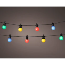 Lumineo Feestverlichting Lichtsnoer - Bolvorm - Twinkel Effect - 950cm - 20 LEDS - Multi 1 Lumineo Feestverlichting Lichtsnoer - Bolvorm - Twinkel Effect - 950cm - 20 LEDS - Multi -Buitentuinwinkel feestverlichting lichtsnoer bolvorm twinkel effect 950cm 20 leds multi netstroom 2 3