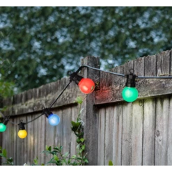 Lumineo Feestverlichting Lichtsnoer - Bolvorm - Twinkel Effect - 950cm - 20 LEDS - Multi 2 Lumineo Feestverlichting Lichtsnoer - Bolvorm - Twinkel Effect - 950cm - 20 LEDS - Multi -Buitentuinwinkel feestverlichting lichtsnoer bolvorm twinkel effect 950cm 20 leds multi netstroom 3 3