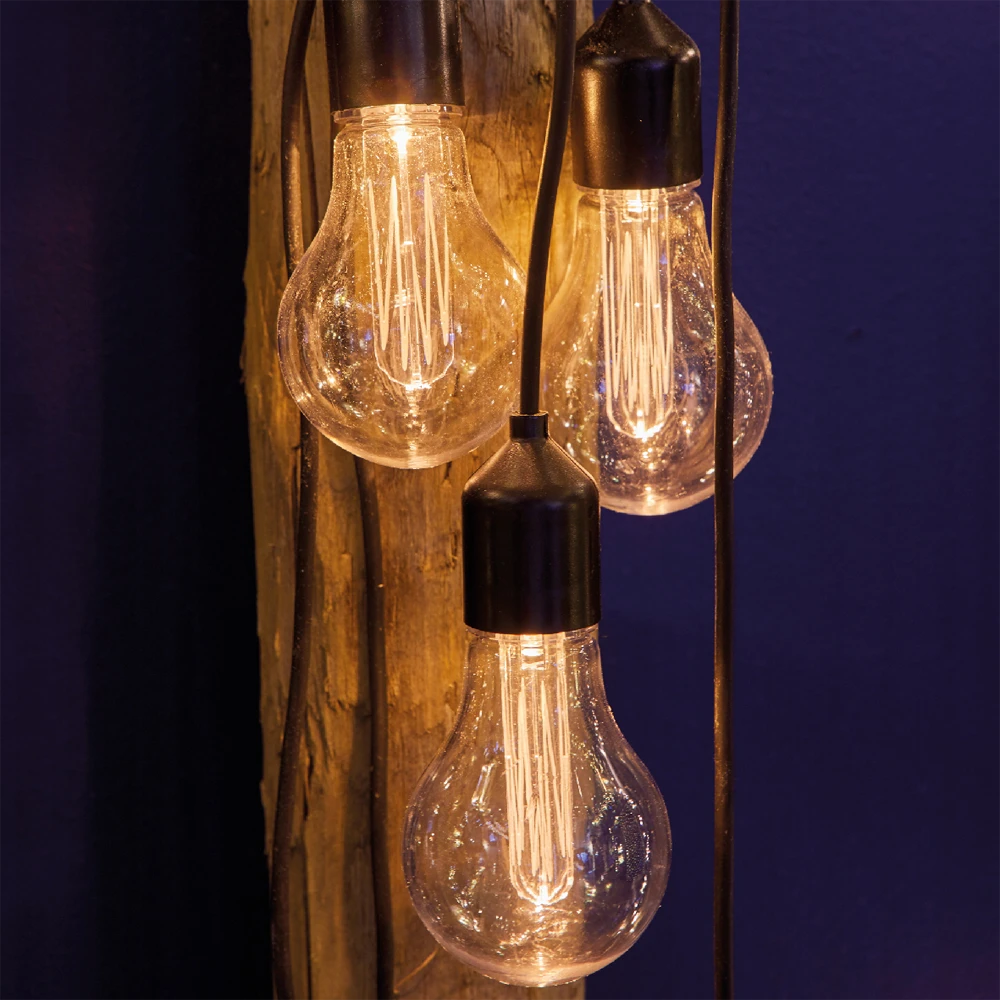 Feestverlichting lichtsnoer - Classic vorm - 950cm - 20 LEDS groot - Klassiek warm Lumineo Feestverlichting Lichtsnoer - Classic Vorm - 950cm - 20 LEDS Groot - Klassiek Warm -Buitentuinwinkel feestverlichting lichtsnoer classic vorm 950cm 20 leds groot klassiek warm netstroom 4 3