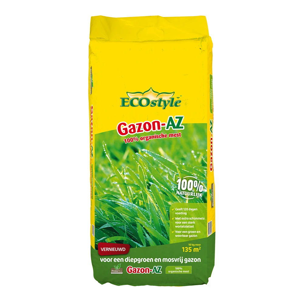 EcoStyle Gazon-AZ 10kg - Gazonmeststof EcoStyle Gazon-AZ 10kg - Gazonmeststof -Buitentuinwinkel gazon az 10kg gazonmest 1 1