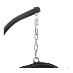 Hangstoel Norway - Inklapbaar - Zwart/Bruin 4 Hangstoel Norway - Inklapbaar - Zwart/Bruin -Buitentuinwinkel hangstoel norway inklapbaar zwart bruin 5