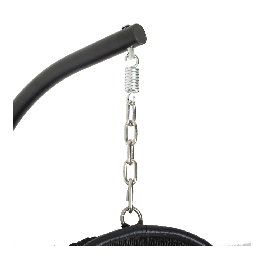 Hangstoel Norway - Inklapbaar - Zwart/Bruin Hangstoel Norway - Inklapbaar - Zwart/Bruin -Buitentuinwinkel hangstoel norway inklapbaar zwart bruin 5