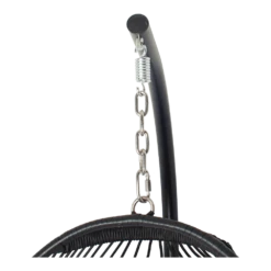 Hangstoel Norway - Inklapbaar - Zwart/Grijs 3 Hangstoel Norway - Inklapbaar - Zwart/Grijs -Buitentuinwinkel hangstoel norway inklapbaar zwart grijs 4