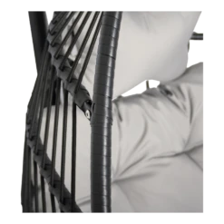 Hangstoel Norway - Inklapbaar - Zwart/Grijs 4 Hangstoel Norway - Inklapbaar - Zwart/Grijs -Buitentuinwinkel hangstoel norway inklapbaar zwart grijs 5