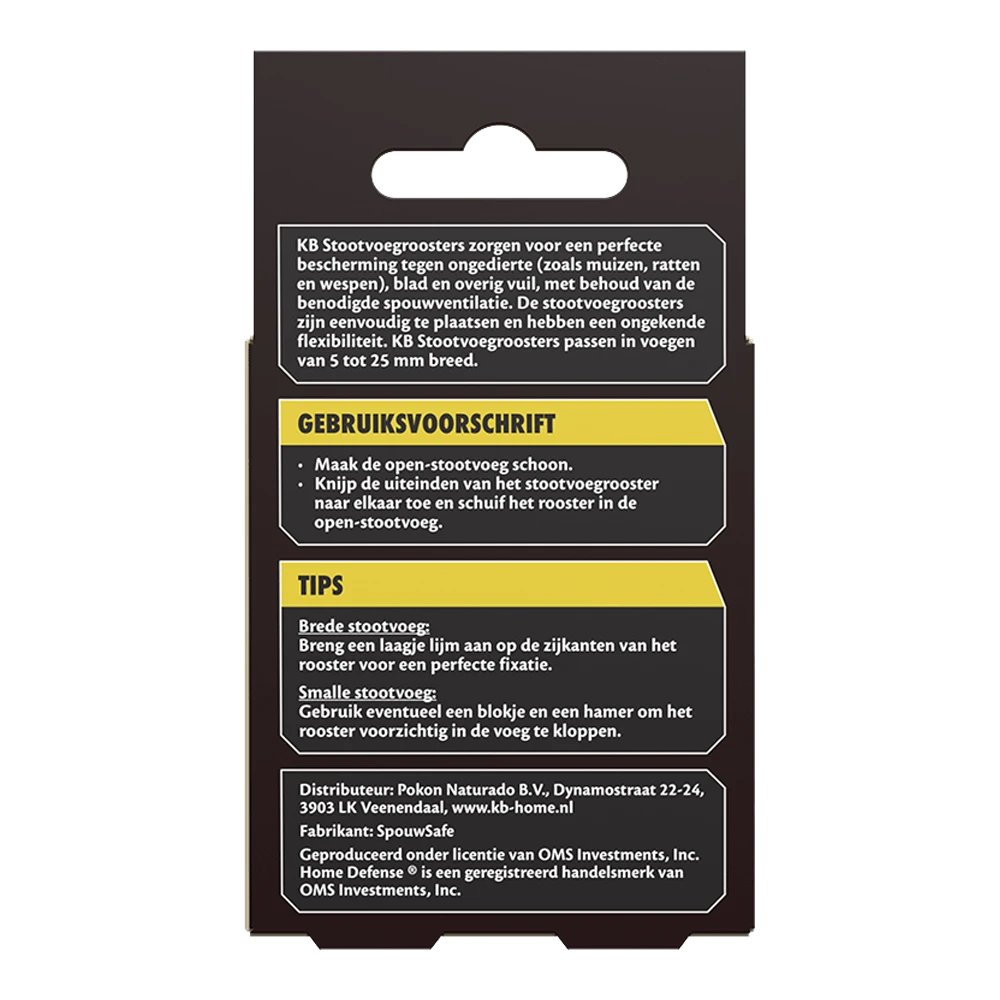 KB Stootvoegrooster RVS 70mm - 10 stuks - Insecten en ongedierte KB Stootvoegrooster RVS 70mm - 10 Stuks - Insecten En Ongedierte -Buitentuinwinkel kb stootvoegrooster rvs 70mm 10 stuks insecten en ongedierte 2 1
