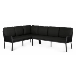 Liv Lounge Dining Set Left Black