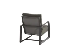 Mauritius Lounge Stoel - Antraciet - Incl. Kussens -Buitentuinwinkel mauritius lounge stoel antraciet incl kussens 3 4