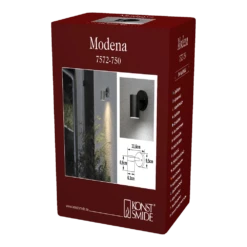 Konstsmide Modena 230V Wandlamp Downspot 9cm, GU10, Max 35W -Buitentuinwinkel modena 230v wandlamp downspot 9cm gu10 max 35w netstroom 3