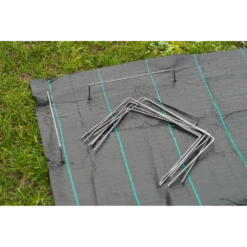 Nature - Gronddoekpennen H20x25cm - 100 Stuks -Buitentuinwinkel nature gronddoekpennen h20x25cm 100 stuks 3 2