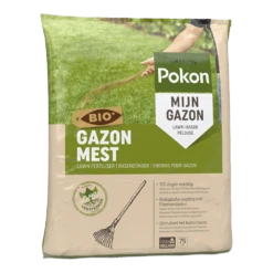 Pokon Bio Gazonmest 5kg Voor 75mu00b2 - Gazonmeststof