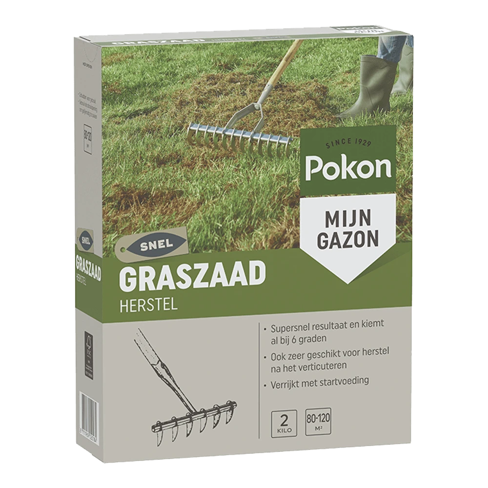 Pokon Graszaad Herstel 2kg - Graszaad Pokon Graszaad Herstel 2kg - Graszaad -Buitentuinwinkel pokon graszaad herstel 2kg graszaad 1 1