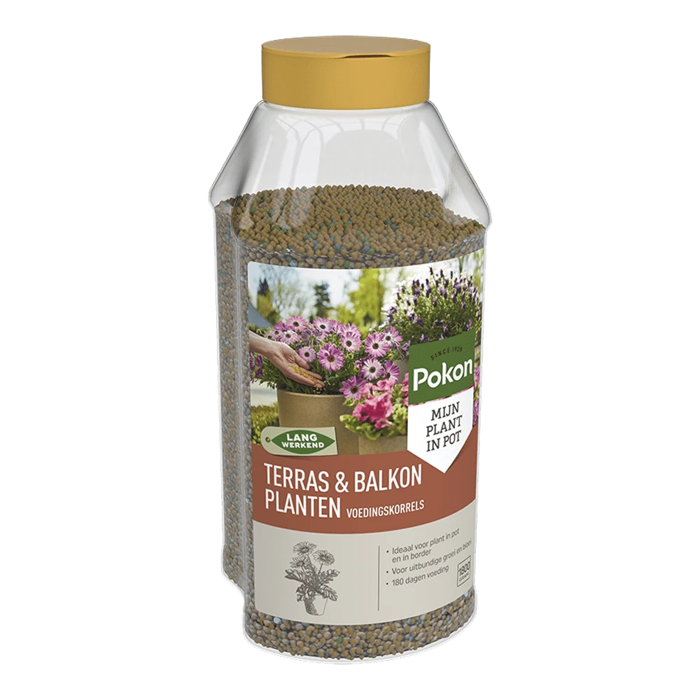 Pokon Terras & Balkon Planten Voedingskorrels 1800g - Tuinplanten voeding Pokon Terras & Balkon Planten Voedingskorrels 1800g - Tuinplanten Voeding -Buitentuinwinkel pokon terrasbalkon planten voedingskorrels 1800g tuinplanten voeding 1 1