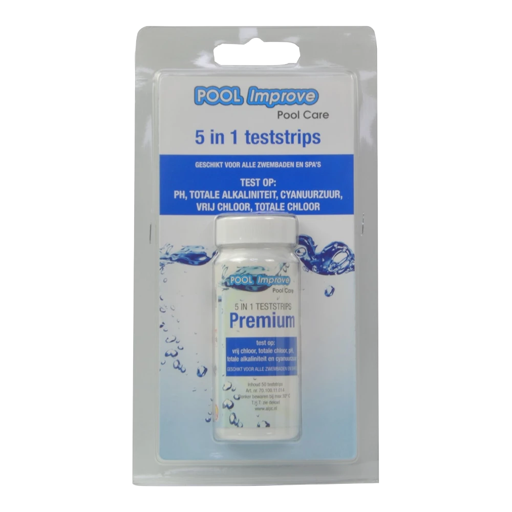 Pool Improve teststrips 5 in 1 Pool Improve Teststrips 5 In 1 -Buitentuinwinkel pool improve teststrips 5 in 1 2
