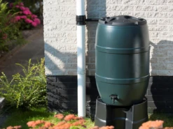 Regenton 210L - Groen - H97xu00d857cm - Nature 3 Regenton 210L - Groen - H97xu00d857cm - Nature -Buitentuinwinkel regenton 210l groen h97x57cm 7