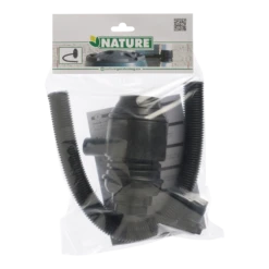 Regentonaansluitset - H17,3 8x12cm - Nature -Buitentuinwinkel regentonaansluitset h17 3 8x12cm 3 4