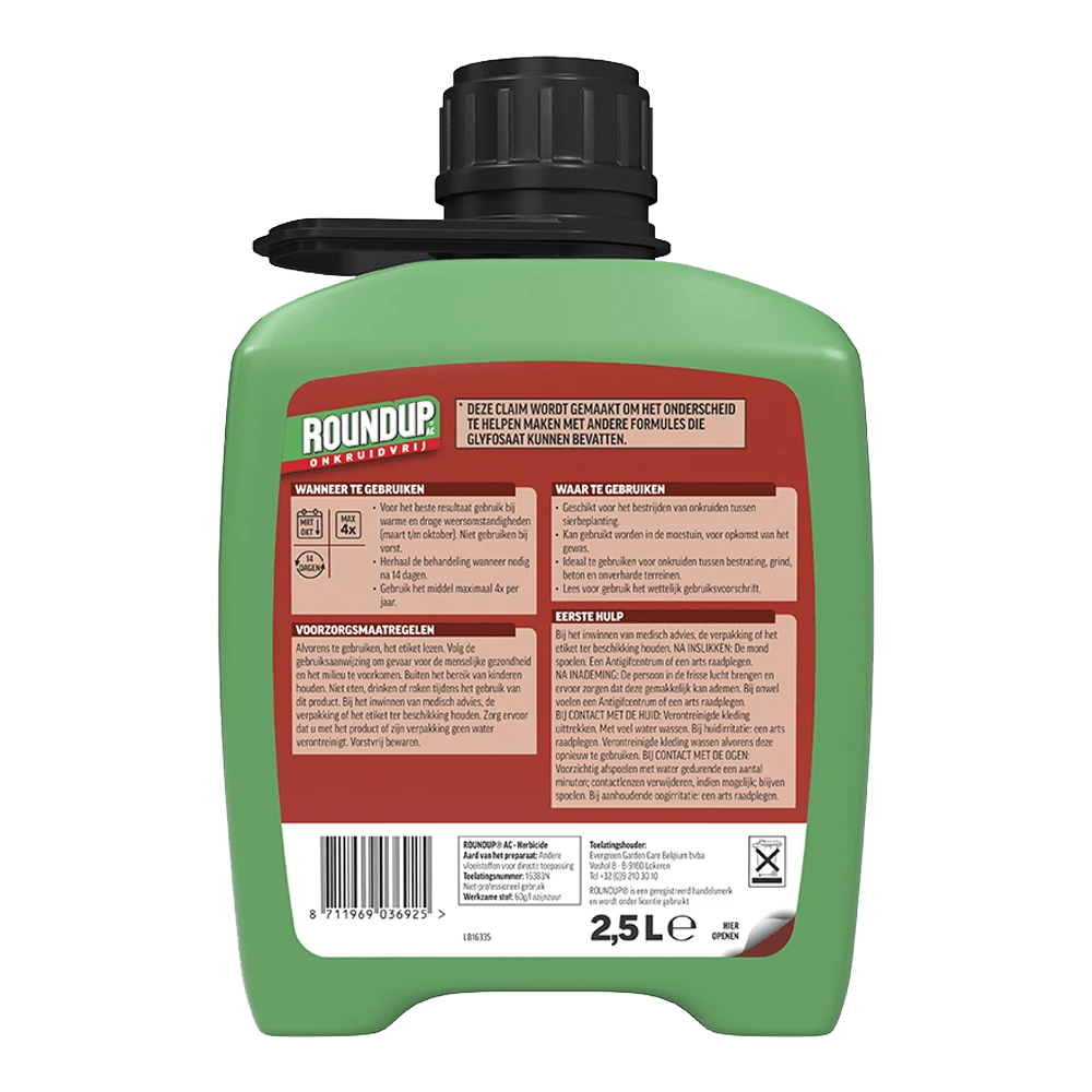ROUNDUPu00ae AC Snel Onkruidvrij Onkruiddrukspuit Navulverpakking 2,5L - Onkruid en aanslag ROUNDUPu00ae AC Snel Onkruidvrij Onkruiddrukspuit Navulverpakking 2,5L - Onkruid En Aanslag -Buitentuinwinkel roundup ac snel onkruidvrij onkruiddrukspuit navulverpakking 2 5l onkruid en aanslag 2 1