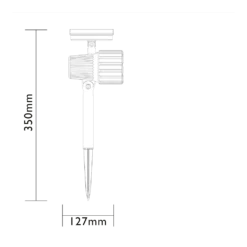 Luxform Solar Tuinspot Salamanca -Buitentuinwinkel solar ayr 1x salamanca solar 3 3
