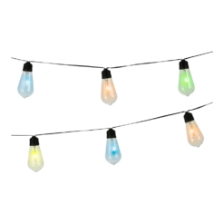 Lumineo Solar Feestverlichting Lichtsnoer - Flashing Effect - 180cm - 10 LEDS - Multi 2 Lumineo Solar Feestverlichting Lichtsnoer - Flashing Effect - 180cm - 10 LEDS - Multi -Buitentuinwinkel solar feestverlichting lichtsnoer flashing effect 180cm 10 leds multi solar 3 3