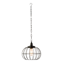 Lumineo Solar Hanglamp - LED - D28.3 X H27cm - Zwart - Assorti 3 Lumineo Solar Hanglamp - LED - D28.3 X H27cm - Zwart - Assorti -Buitentuinwinkel solar hanglamp led d283 x h27cm zwart assorti solar 4 3