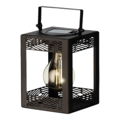 Lumineo Solar Set Met Tuinlamp En Lantaarn - LED - D10.5 X H80cm - Zwart - 4st. 3 Lumineo Solar Set Met Tuinlamp En Lantaarn - LED - D10.5 X H80cm - Zwart - 4st. -Buitentuinwinkel solar set met tuinlamp en lantaarn led d105 x h80cm zwart 4st solar 5 3