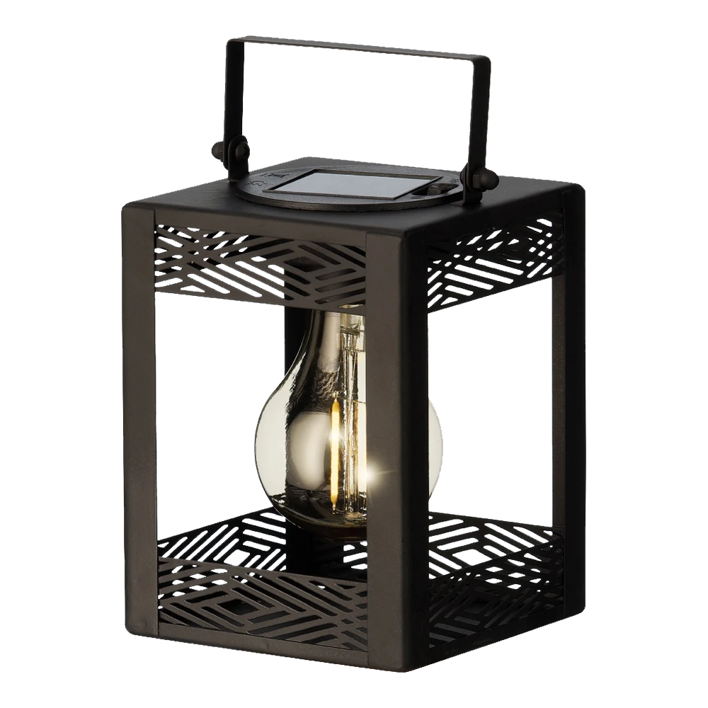 Solar Set met tuinlamp en lantaarn - LED - d10.5 x h80cm - Zwart - 4st. Lumineo Solar Set Met Tuinlamp En Lantaarn - LED - D10.5 X H80cm - Zwart - 4st. -Buitentuinwinkel