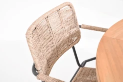 Swing Dining Stoel - Naturel -Buitentuinwinkel swing dining stoel naturel 5 3