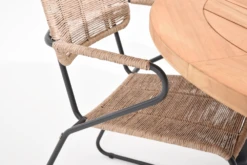Swing Dining Stoel - Naturel -Buitentuinwinkel swing dining stoel naturel 6 3