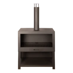 Terraskachel En Houtopslag Zwart L - Fancy Flames