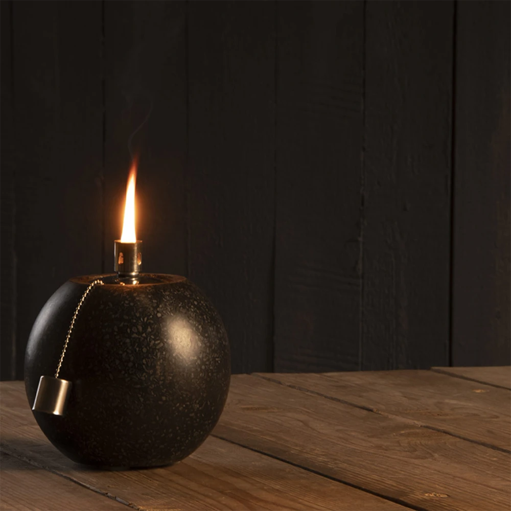 Terrazzo Olielamp S - Fancy Flames Terrazzo Olielamp S - Fancy Flames -Buitentuinwinkel terrazzo olielamp s fancy flames 2