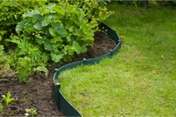 Tuinborderrand PE Groen 3mm - 10x0,15m - Nature -Buitentuinwinkel tuinborderrand pe groen 3mm 10x0 15m nature 3