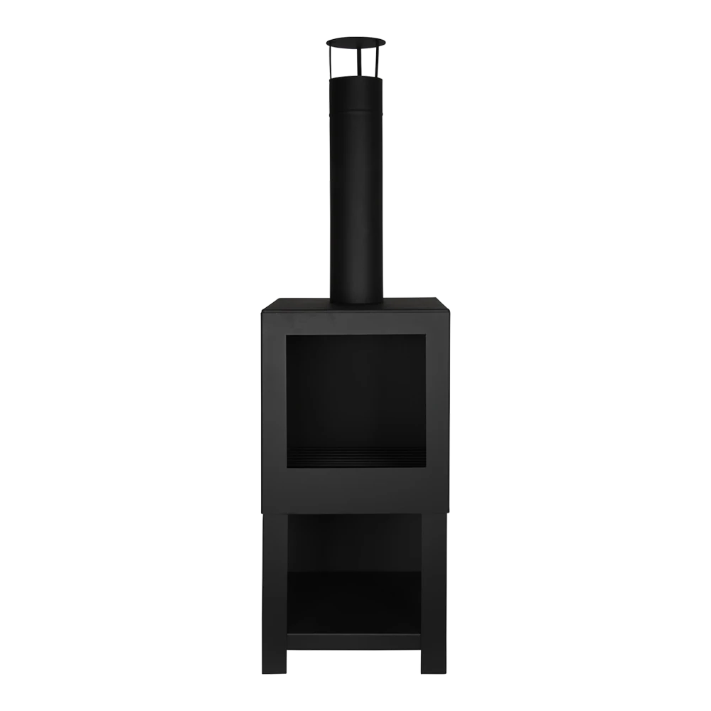 Tuinhaard met houtopslag - Fancy Flames Tuinhaard Met Houtopslag - Fancy Flames -Buitentuinwinkel tuinhaard met houtopslag fancy flames 2